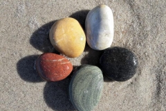 Fünf Elemente Stein