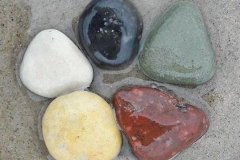 Fünf Elemente Steine 2