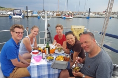 Frühstück Boot 1