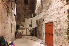 Split weiße Wäsche